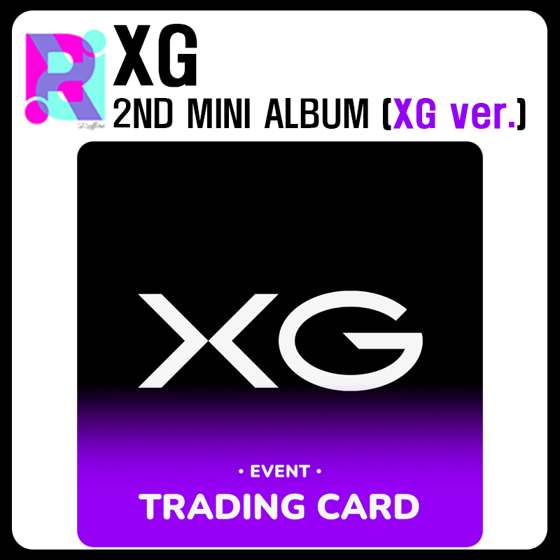 ショップ特典 （XG ver.） XG 2ND MINI ALBUM