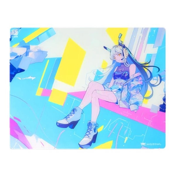 速-SU- WAIZOWL Limited Ver. ガラス製マウスパッド DGSOKU-WZ