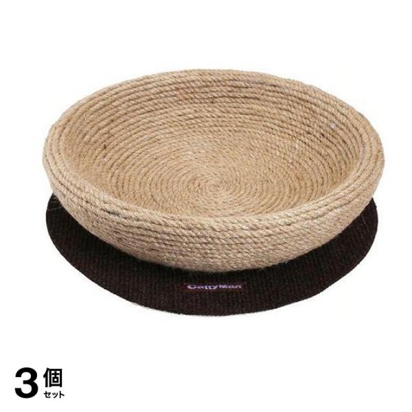キャティーマン モダンルーム ナチュラルにゃベッド 1個入 3個セット