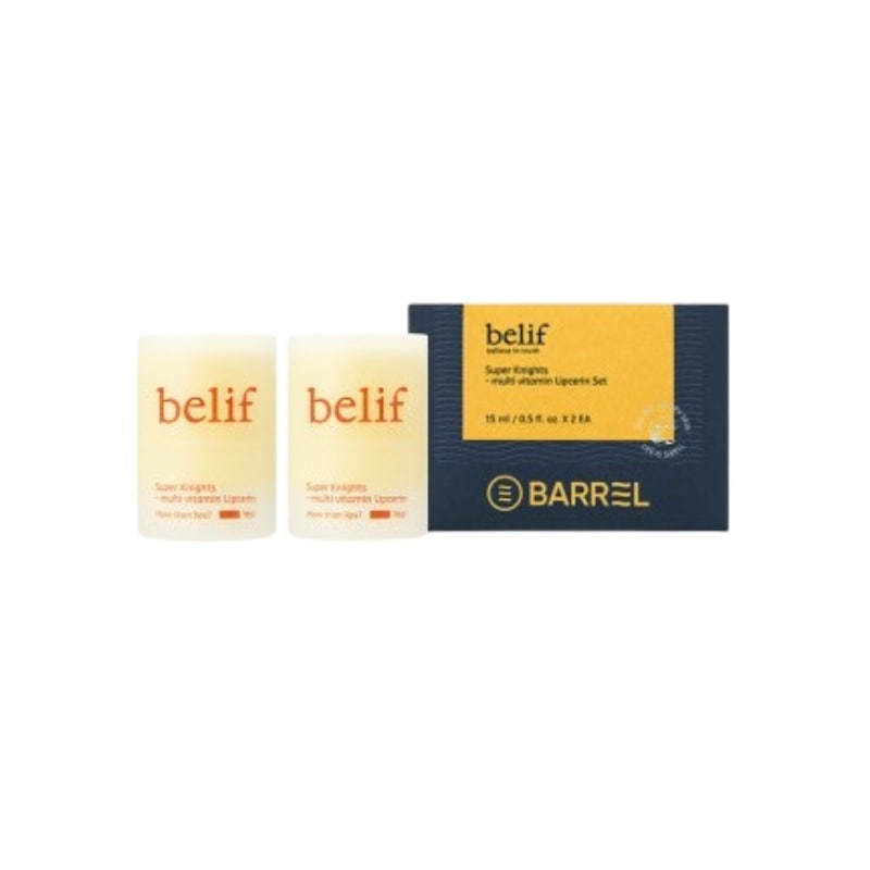 [1+1]ビリーフ スーパーナイツ マルチ リプセリン 15ml+15ml/デュオ企画