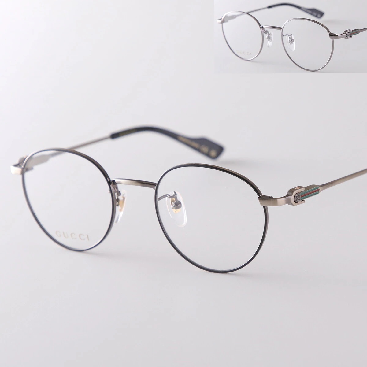 GUCCI グッチ メガネ GG1613OJ レディース ボストン型 クリングスタイプ メタルフレーム 細フレーム ロゴ めがね 眼鏡 伊達メガネ アイウェア カラー2色 24,697円