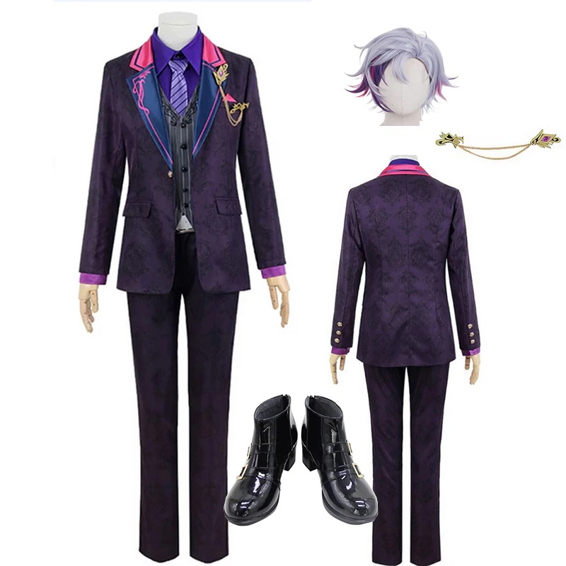 【全シリーズ発売中】 【値引き中】靴 ウィッグ コスプレ衣装 撮影 文学際 学園祭 舞台服 クリスマス ハロウィン 衣装 コスプレ 制服 衣装 ふわみなと コスプレ衣装 不破湊 にじさんじ