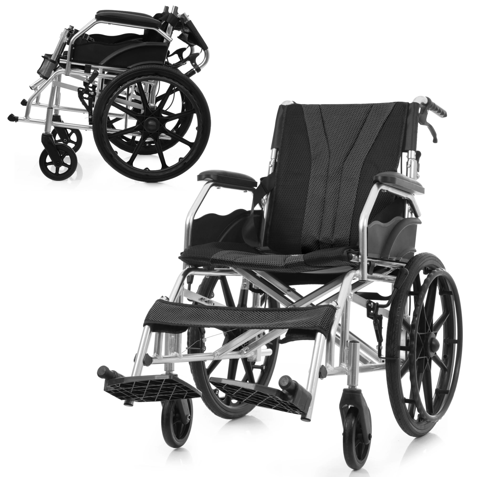 ♿️美品 人気のモデル超軽量 介助式 車椅子 (ノーパンクタイヤ)安心ベルト付 車椅子 ノーパンクタイヤ 介助用」の人気商品一覧 | 安い商品を通販