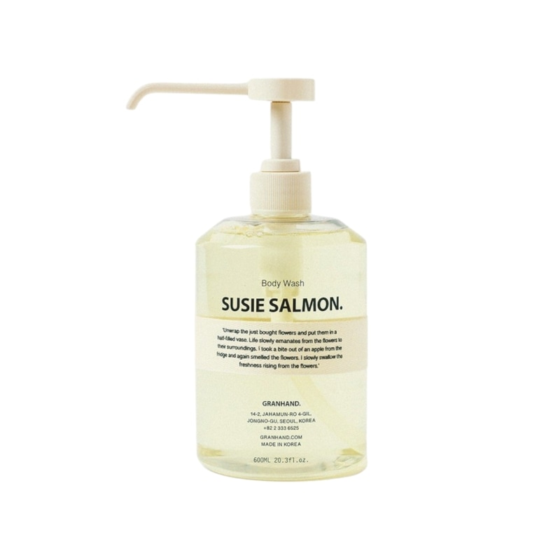 ボディウォッシュ Susie Salmon（スージーサーモン） 600ml 正規品 パフュームボディウォッシュ おしゃれな香り 韓国コスメ 韓国人気アイテム