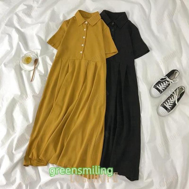 春 夏 半袖ワンピース 夏 ワンピース レディース ロングワンピ サマーワンピース ミモレワンピース Tシャツワンピ シャツワンピ 薄手 マキシワンピース