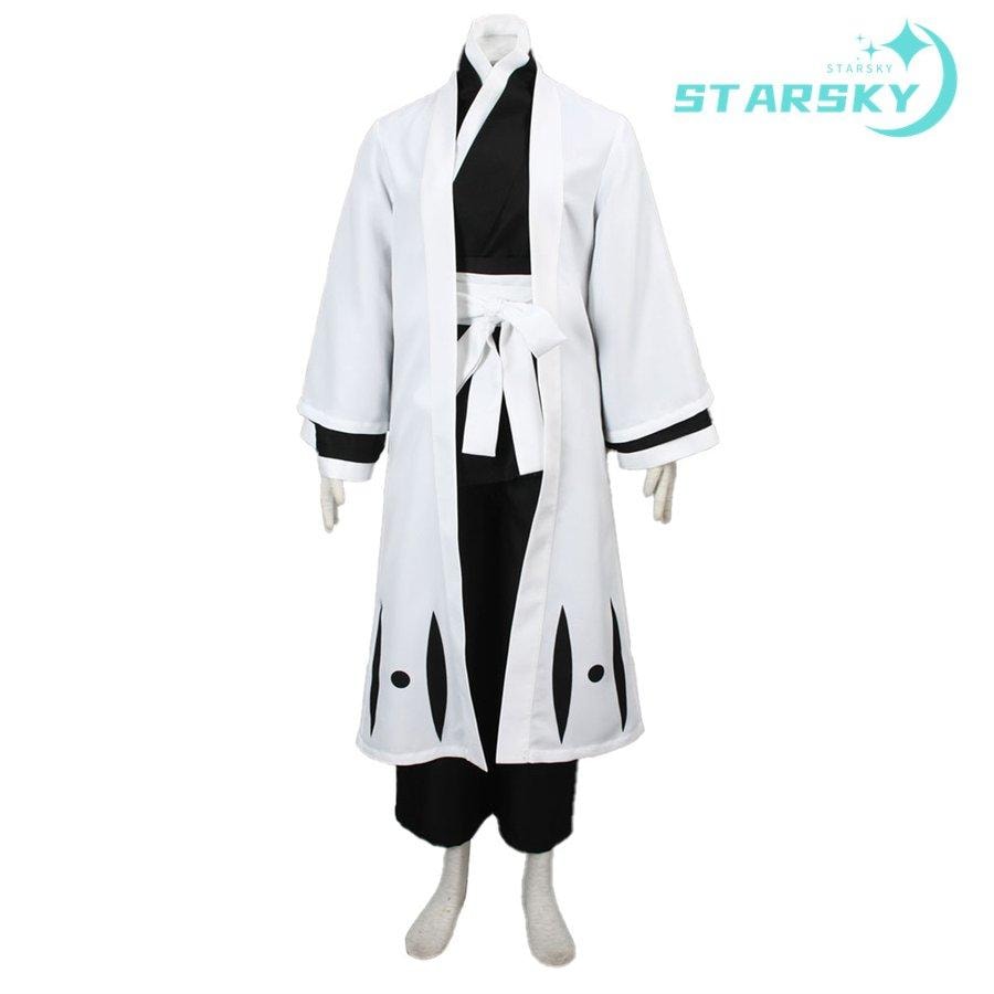 工場直販 急速出荷 BLEACH ブリーチ 卯ノ花烈　うのはなれつ　3世代 肆番隊隊長 風　コスプレ衣装　コスチューム　服　 ハロウィン