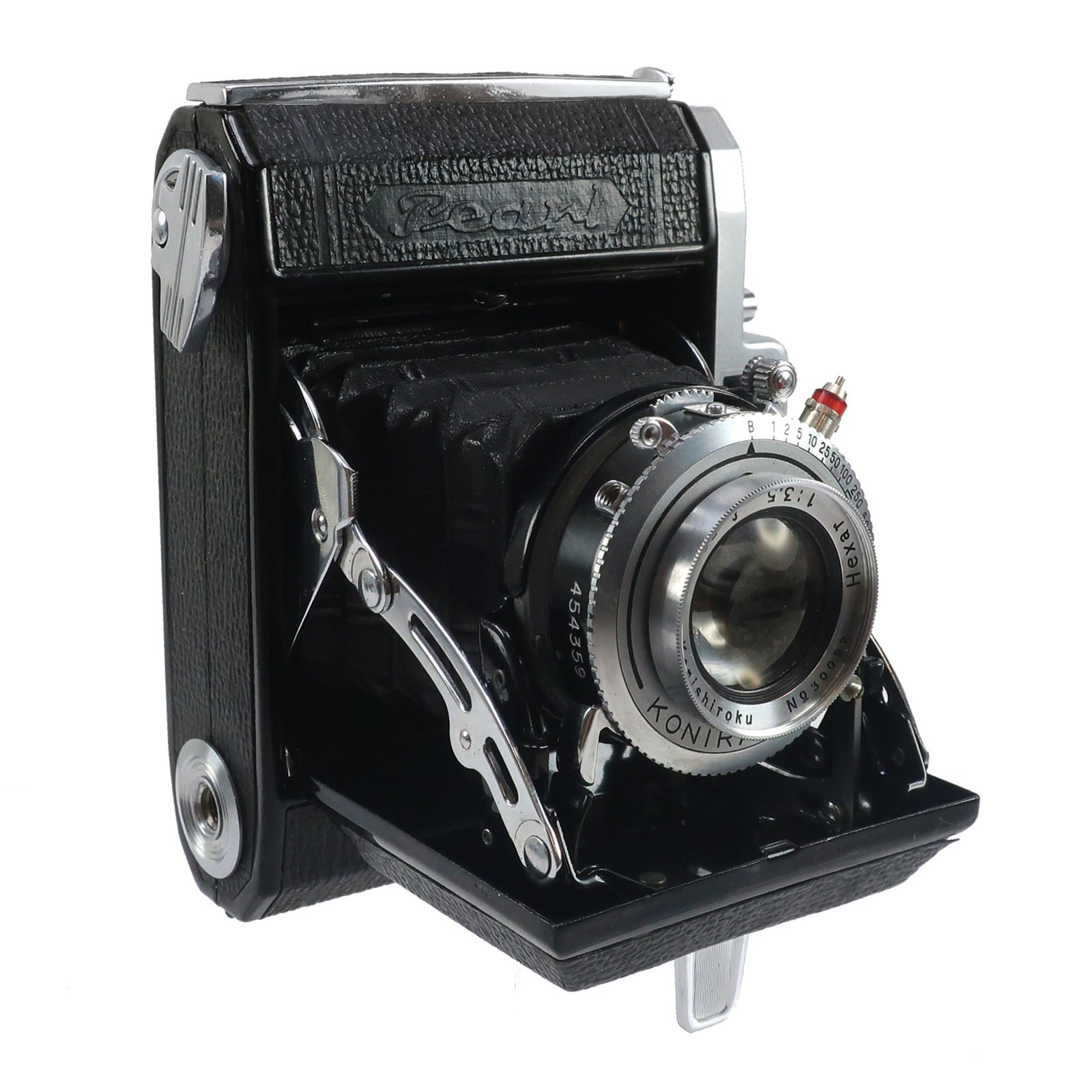 Konika コニカ Pearl Komoshiroku Hexar 75 F3.5 フィルムカメラ _ 中古品
