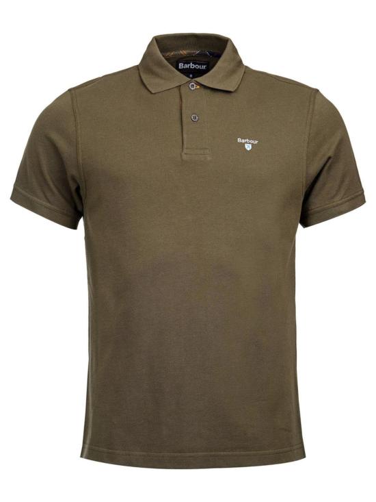 BARBOUR Men T-Shirts MML0012 OL51 Green