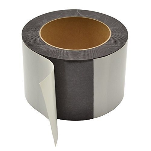 （まとめ買い）マグエックス マグネットロール 粘着付 MSWFGR-08-100-10 無地 [x3]