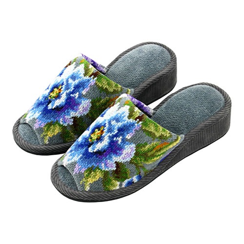 フェイラー FEILER RHスリッパ　アメジストブルーム　ABL-222025　グレー 　限定品