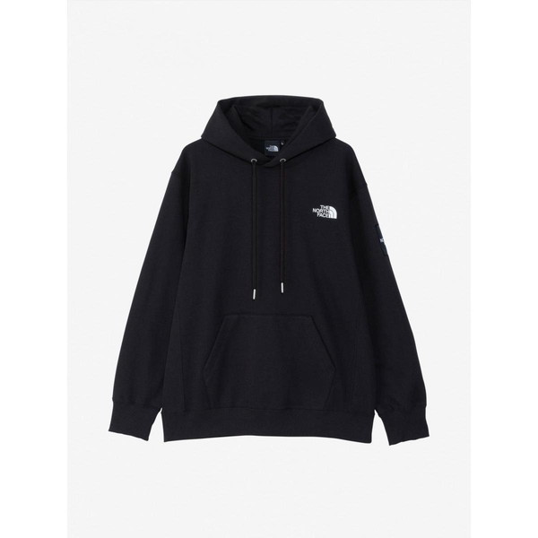 ザ・ノース・フェイス THE NORTH FACE スクエアロゴフーディ NT12333-K ユニセックス スウェット トレーナー