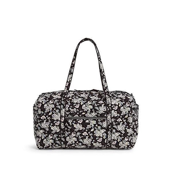 Vera Bradley Women s Signature Cotton Large Travel Duffel Travel Bag， Holland Garden， One Size 並行輸入品