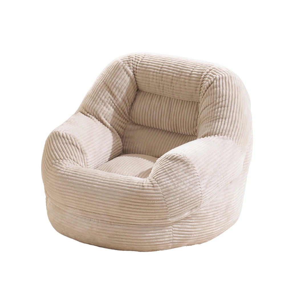 【国内即日発送】【単品】クッションソファー ソファー 座椅子 圧縮梱包 1人掛けソファ シンプル フロアソファー 座る 可愛い外観 実用性 コンパクト 包まれる感じ コスパ最高 耐荷重150ｋｇ　ふわ