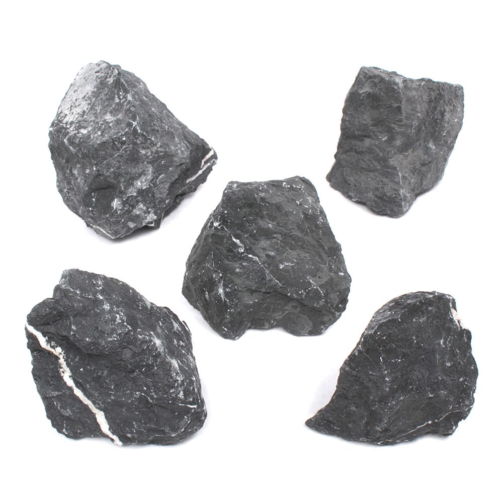 形状お任せ　影山石　Ｍサイズ（約１３ー１８ｃｍ）　５個　アクアリウム　レイアウト素材　ＣＲＣ21―20―99―10―00