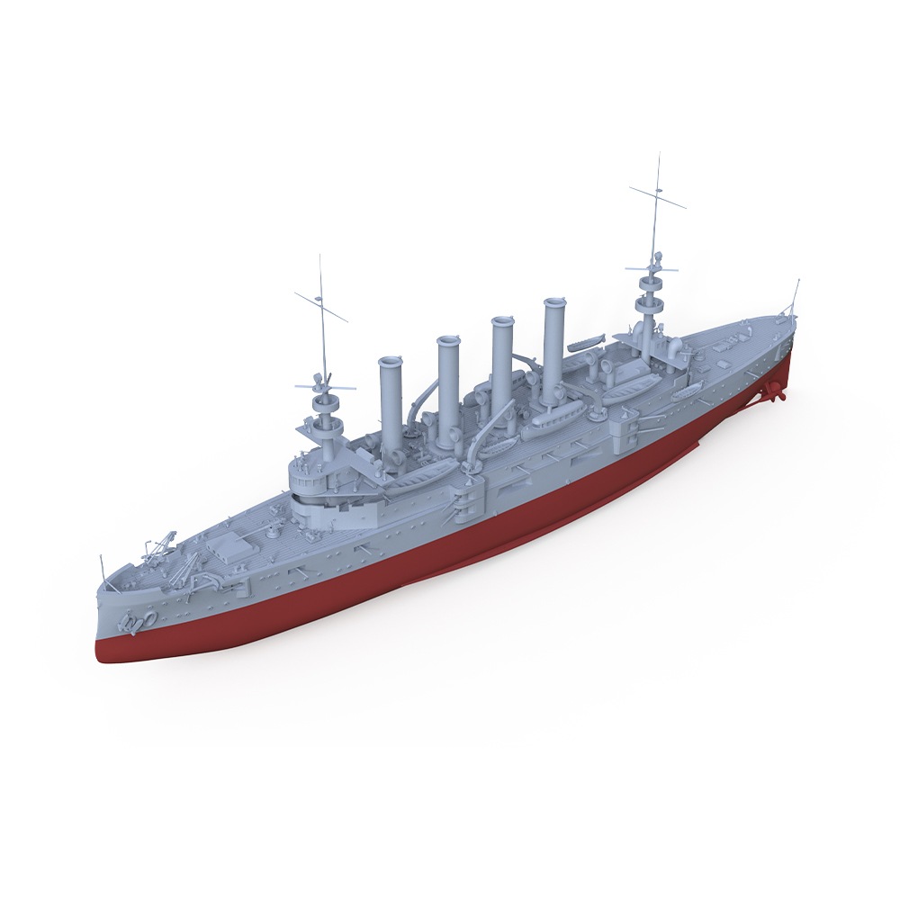 SSMODEL 1/700 SSC700511S ミリタリーモデル米セントルイス級軽巡洋艦船底版