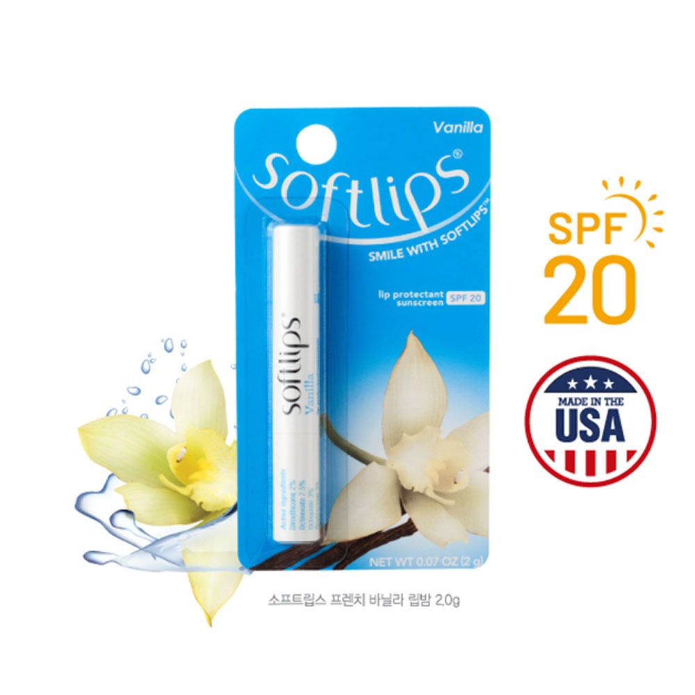 ソフトリップス フレンチバニラ リップバームSPF20 x 12個