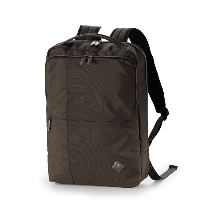 A.L.I 軽量撥水デイパック 12L 14インチPC収納可 PLT-003-KH カーキ