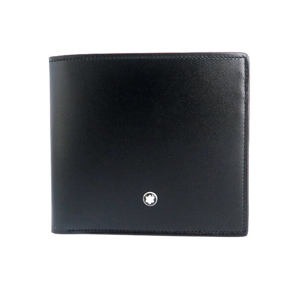 モンブラン MONTBLANC マイスターシュテュック 短財布 7163 ブラック