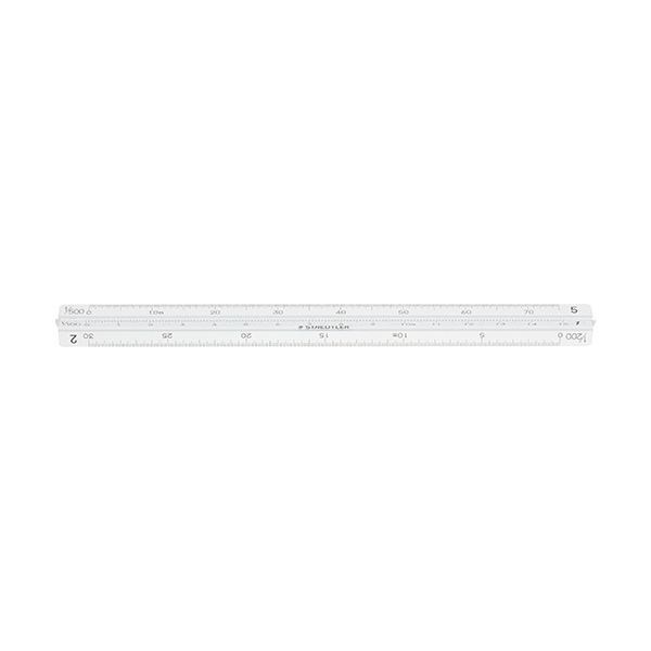 （まとめ）ステッドラー フルアルミ三角スケールポケット型 一般用 15cm 987 15-11 1個5セット