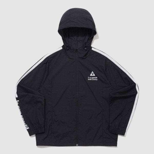 ウィンドブレーカー NQJ QQ223LJK61-BLK ウェーブサンデー軽量ジャケット / BLACK