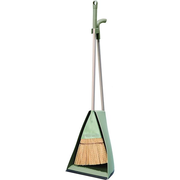 2個セット日本クリンテック スタンドチリトリ＆ほうきセット フォレストグリーン(化繊) フォレストグリーン 5,259円