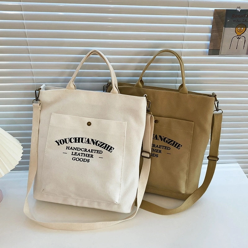 ショルダーバッグ レディース キャンバス バッグ レディース カジュアル 韓国 ファッション 雑貨 かわいい おしゃれ 北欧 送料無料 [K] (T)