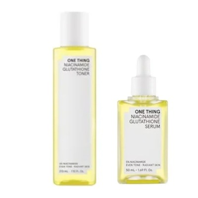 [2種セット] ナイアシンアミドグルタチオントナー 210ml +セラム 50ml