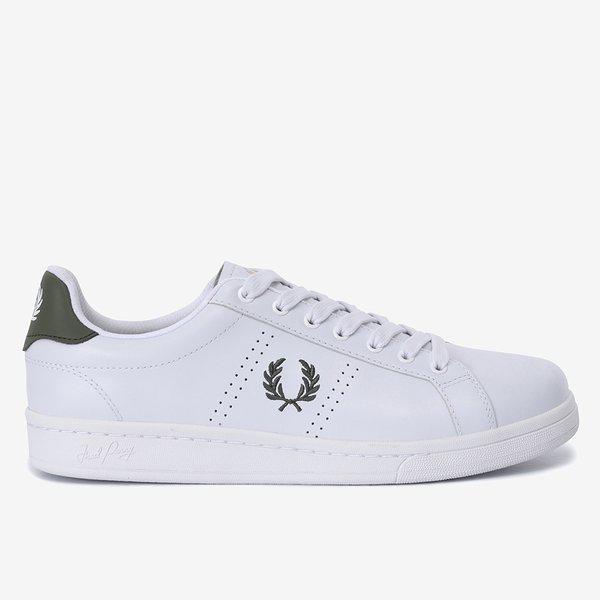 FRED PERRY_ 男女スニーカーB721 レザー SFPU2436312-W20
