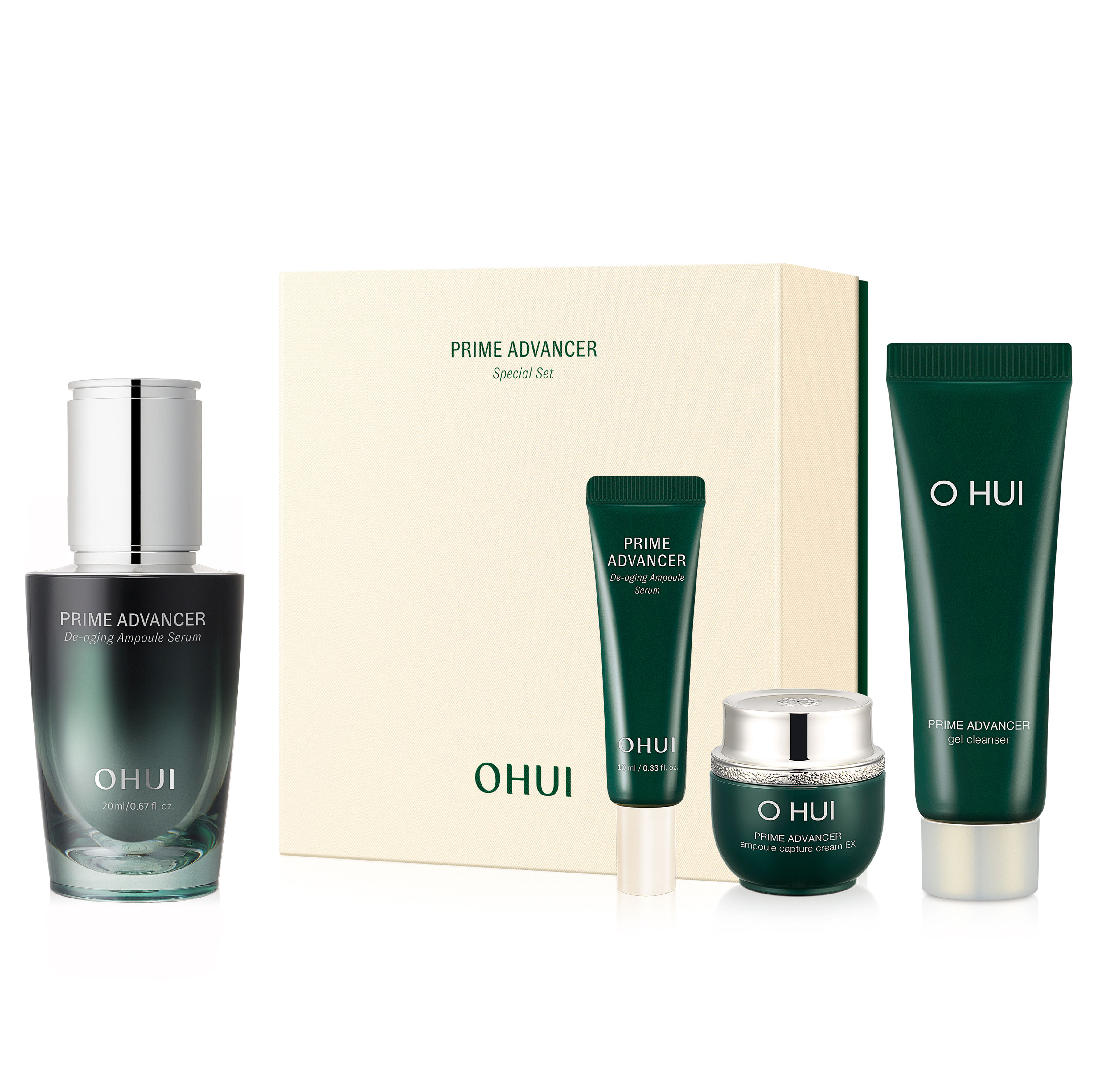PRIME ADVENCER De-aging Ampoule Serum SPECIAL SET 新商品 韓国化粧品 機能性化粧品 贈り物 企画商品 スキンケア 肌の弾力 ヒョ 肌の水分 保湿 S