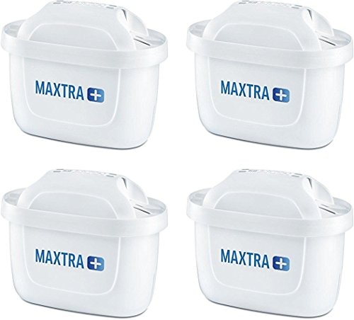 高評価なギフト MAXTRA BRITA PLUS [並行輸入品] 簡易包装4個セット プラス マクストラ ブリタ カートリッジ 浄水器