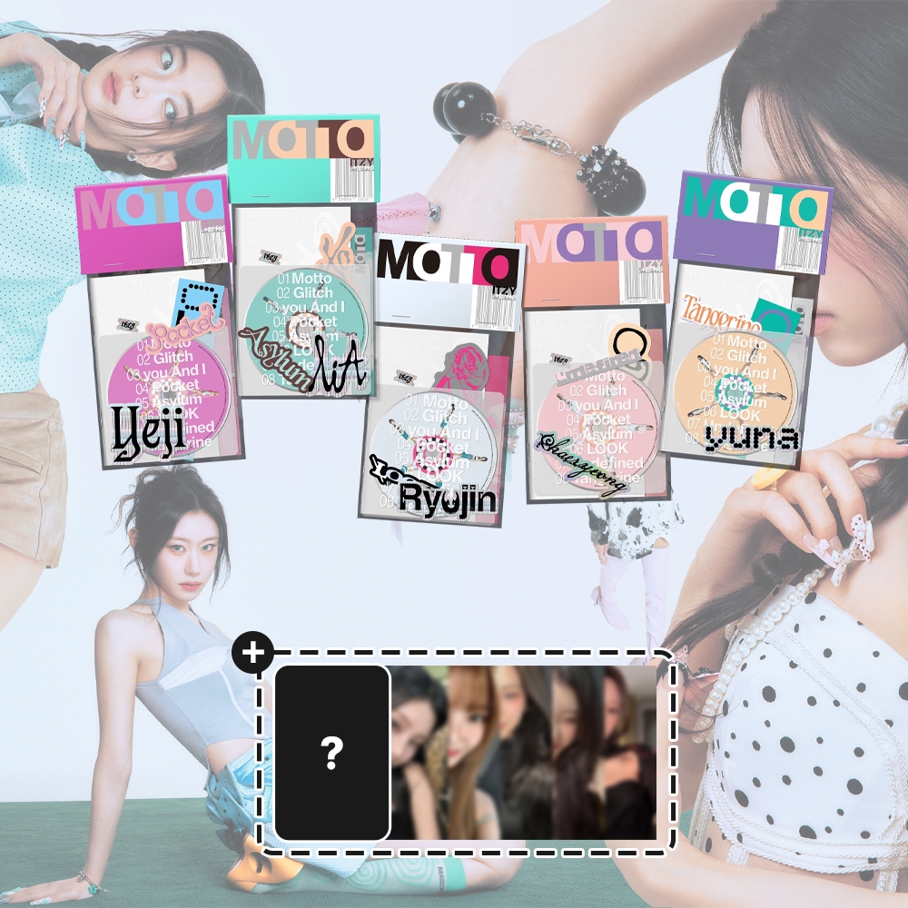 [5種セット] ITZY 12集ミニアルバム 『 Motto 』 MEMBER Ver