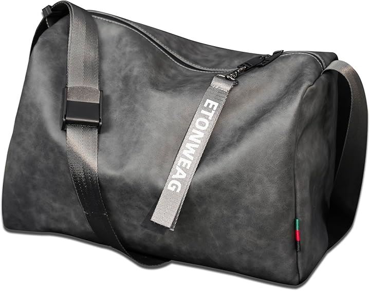 ボストンバッグ メンズ レディース ショルダーバッグ PU 斜めがけバッグ 大容量 ジム 修学旅行 旅行バッグ 撥水 A4 ゴルフバッグ スポーツバッグ YH3520( グレー)ボディバッグ