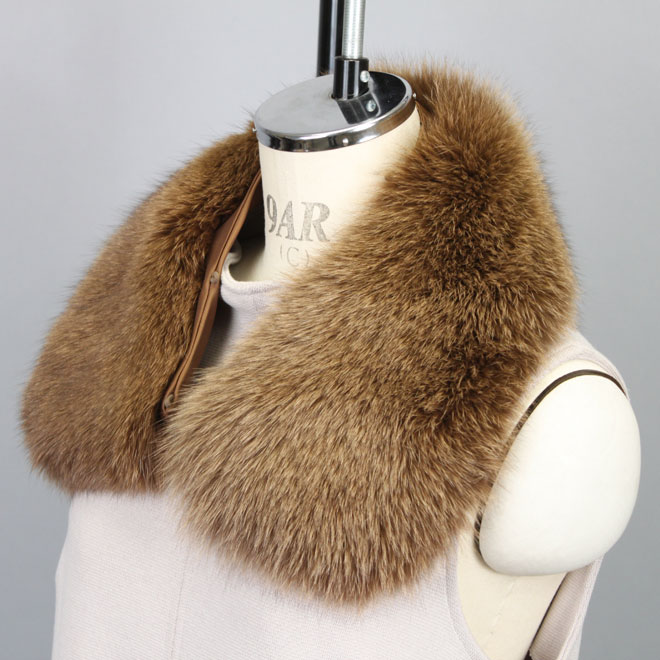 ブルーフォックス ファー 襟 パーツ 裁縫 レディース ギフト プレゼント 7,200円