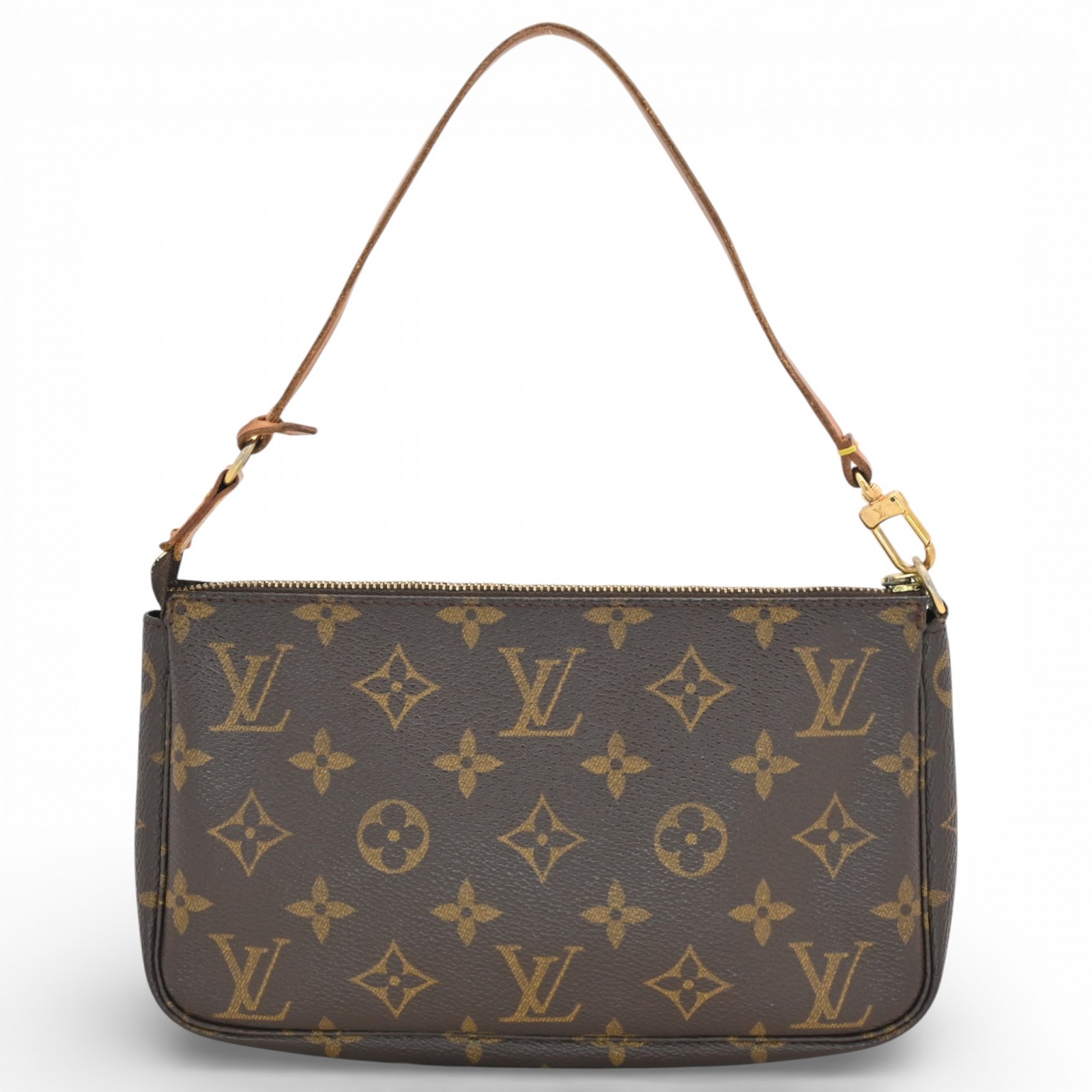 ルイヴィトン モノグラム ポシェット アクセソワール ハンドバッグ Bランク lv5742cc