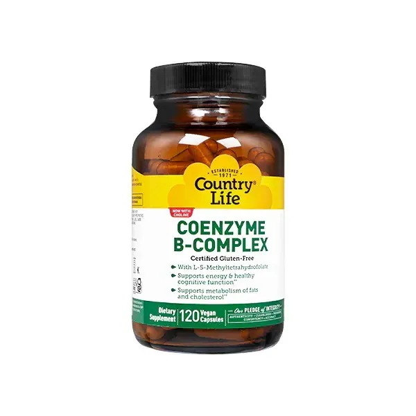 コエンザイムBコンプレックス 120錠 1本 カントリーライフ CountryLife CoenzymeB-Complex ビタミンB群 海外発送 日時指定不可 国際郵便発送