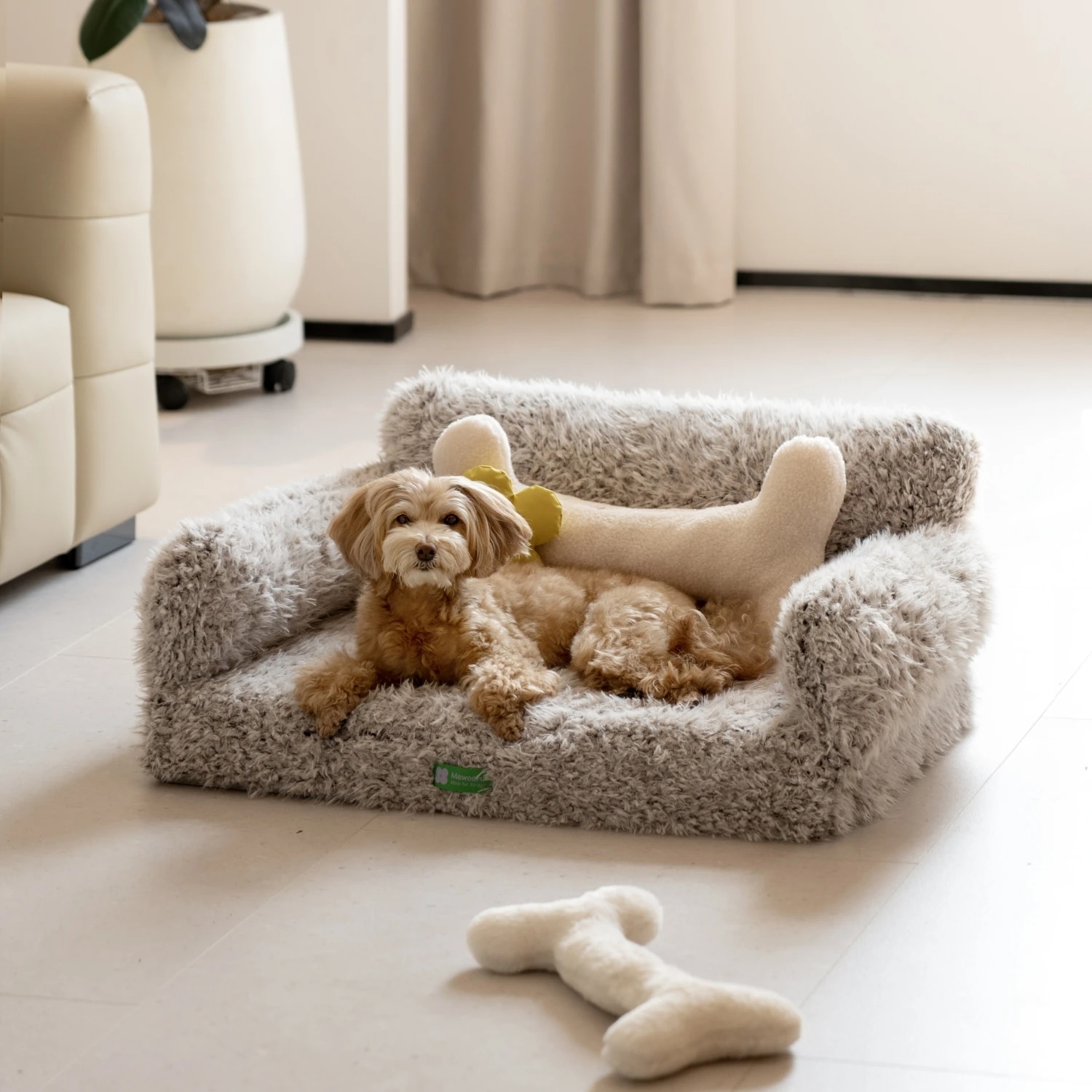 木製ベッド,シングルレイヤー,取り外し可能なフレーム,耐久性のあるベッド,ペットハウス用品,小さな犬と猫のソファ