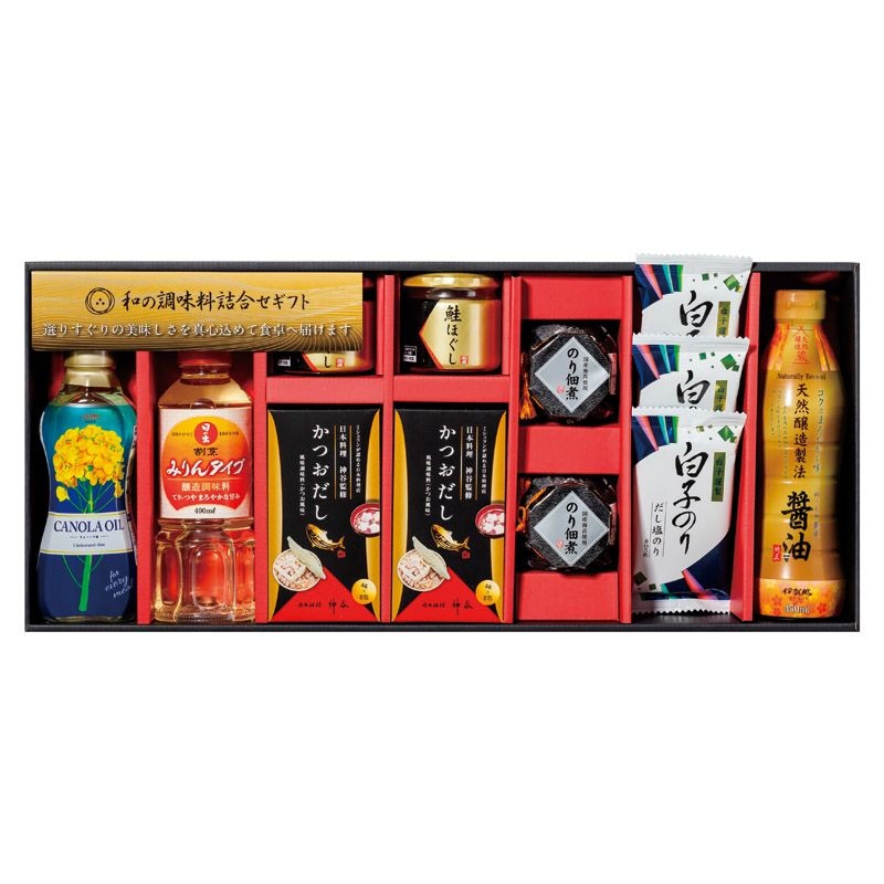 和の調味料詰合せ C-J