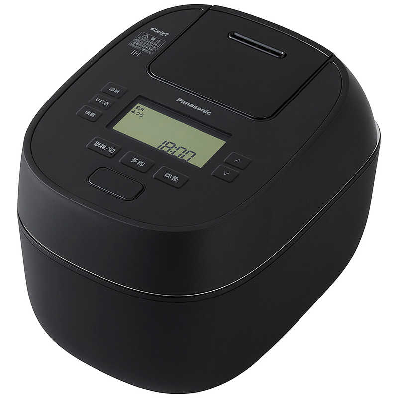 パナソニック　Panasonic　炊飯器 5.5合 おどり炊き 可変圧力IHジャー ダイヤモンド竃釜 ブラック　SR-N510D-K