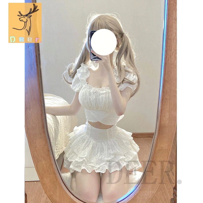 人気のセクシーな雰囲気のトップスハイウエストスリムケーキスカート2023新作ファッションスーツ女ファッションで夏フェスコーデ