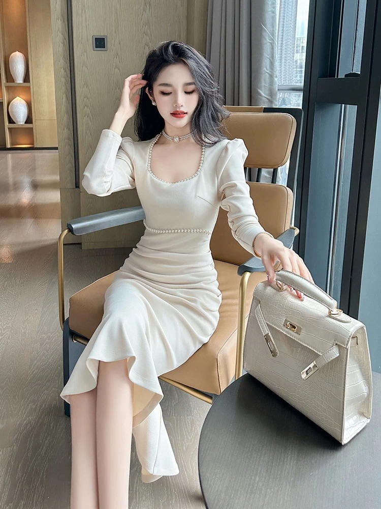 ワンピース ドレス パーティー キャバ 着痩せ 大人 お呼ばれ 同窓会 披露宴 卒業式 結婚式 ウェディング 二次会 成人式 ロングドレス 11 4,382円