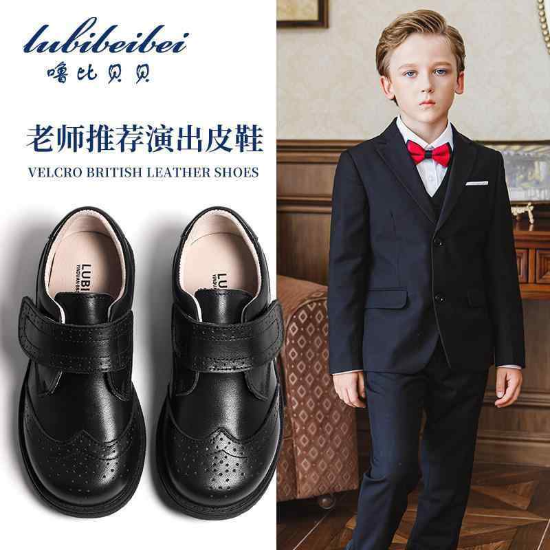 フォーマル シューズ キッズ 男の子 黒 ソフトソール 革靴 子供 英国 学生 キャンパス パフォーマンス つま先 層 牛革 卒園式 卒業式 入園式 入学式 結婚式 発表会 フォーマル