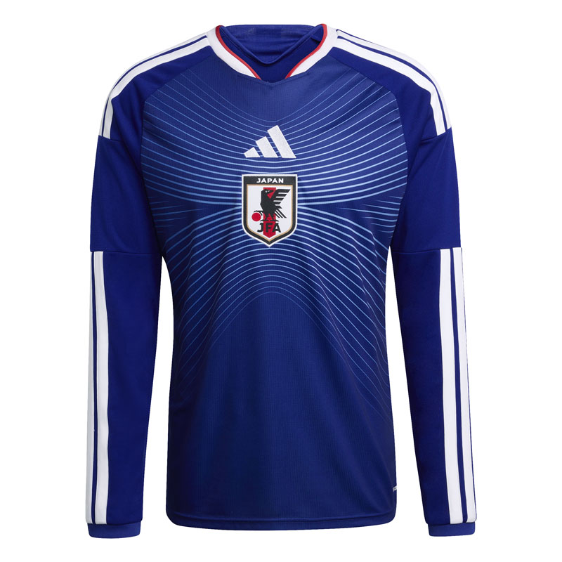 アディダス サッカー日本代表 2026 ホーム レプリカ ユニフォーム 長袖 サッカー ウェア JAPAN 26SS(WU905-JZ9680)