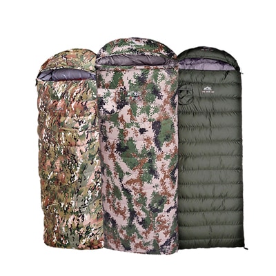 寝袋 シュラフ 収納袋付き 封筒型 コンパクト アウトドア フード付き 防水 マジックテープ ファス