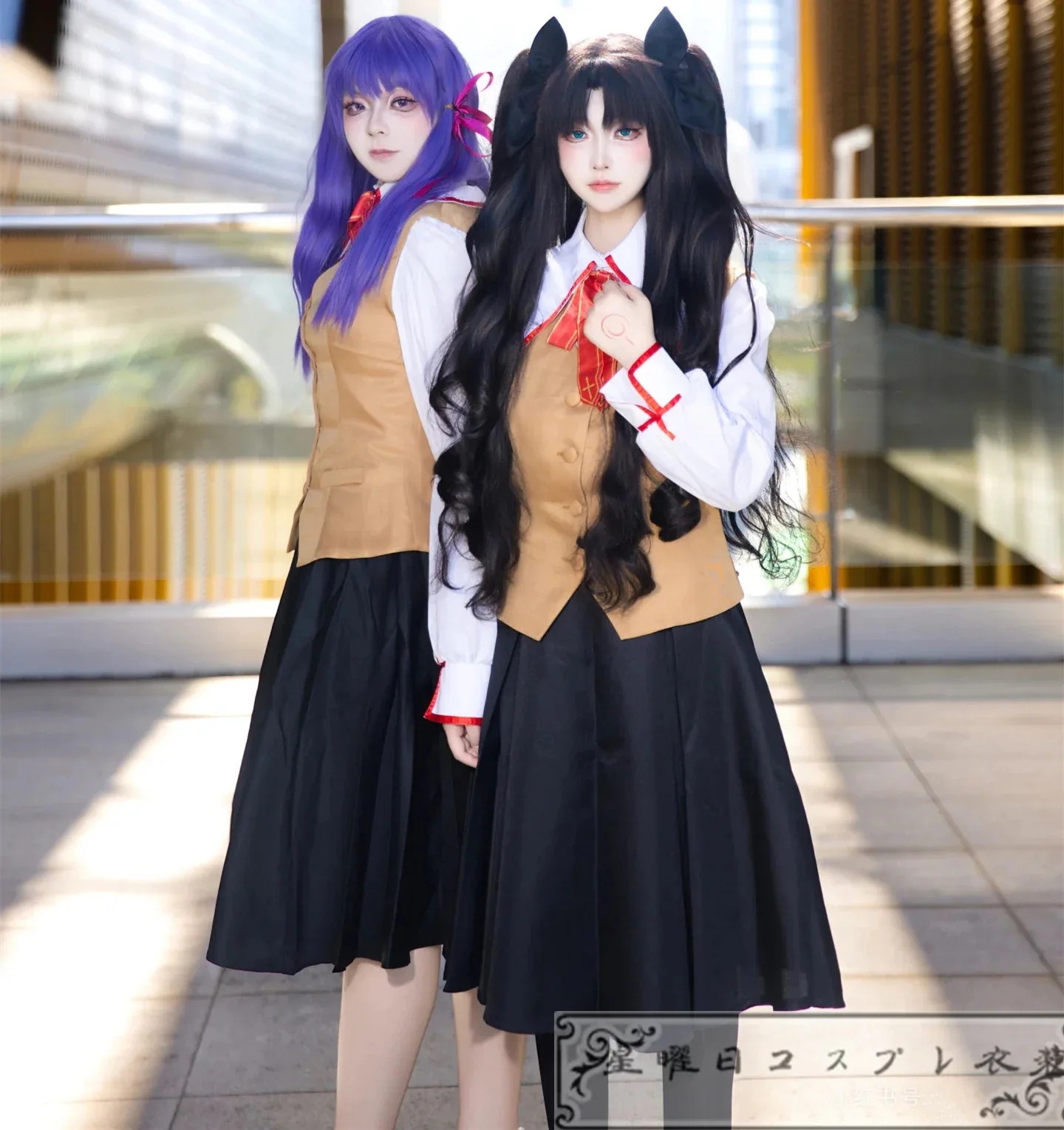新品Fate/stay night 遠坂凛 間桐桜 学園制服 コスプレ衣装 コスチューム品質良い 店舗お勧め