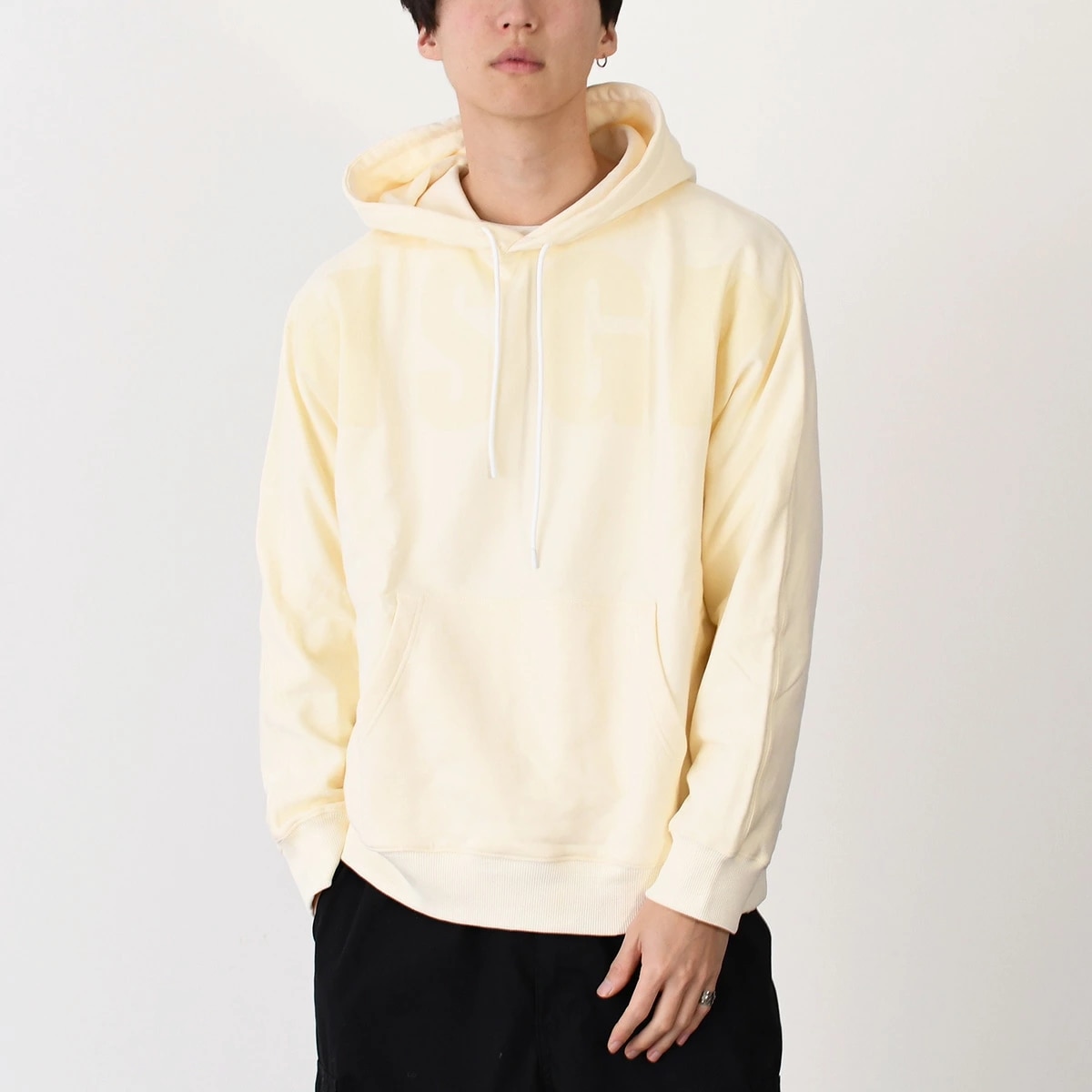 パーカー ロゴフーディー 3340 MM602 メンズ 男性 BEIGE ベージュ フーディー ポケット AW20 人気 おすすめ ギフト
