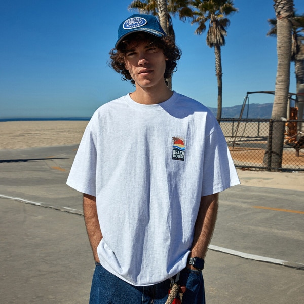 サンセット ビーチハウス 半袖Tシャツ FST320 / 4color