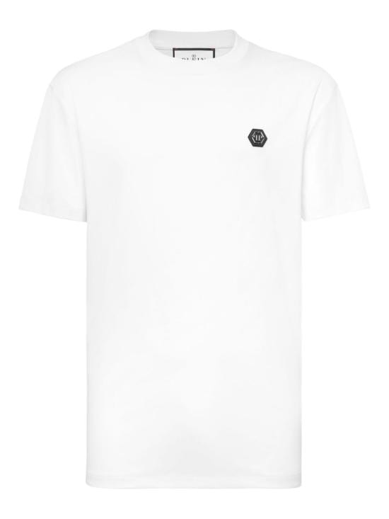 PHILIPP PLEIN Men T-Shirts MTK8740 PJY002N01 White