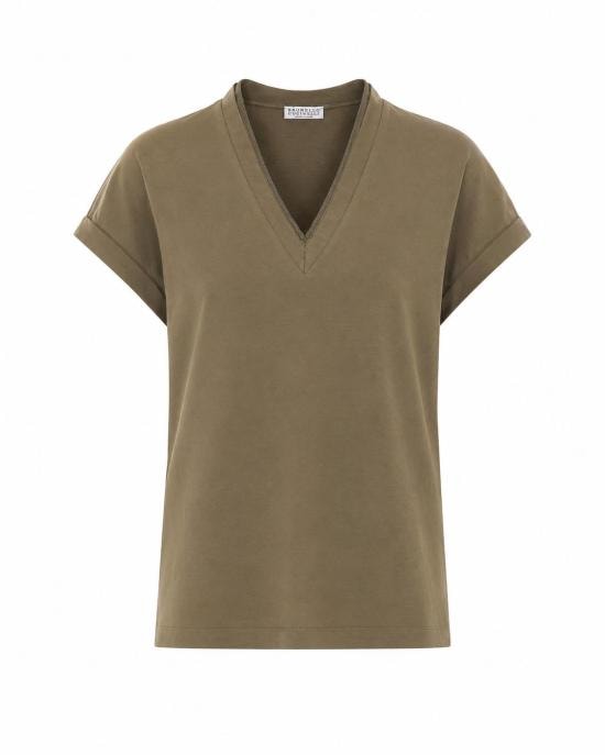 BRUNELLO CUCINELLI Women Sweater M0T18BD222 C983 Green