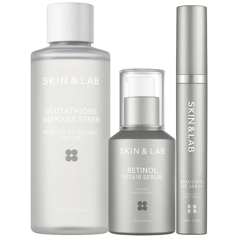 [HYUK おすすめ] グルタチオン アンプル トナー 200ml オプション 3種セット