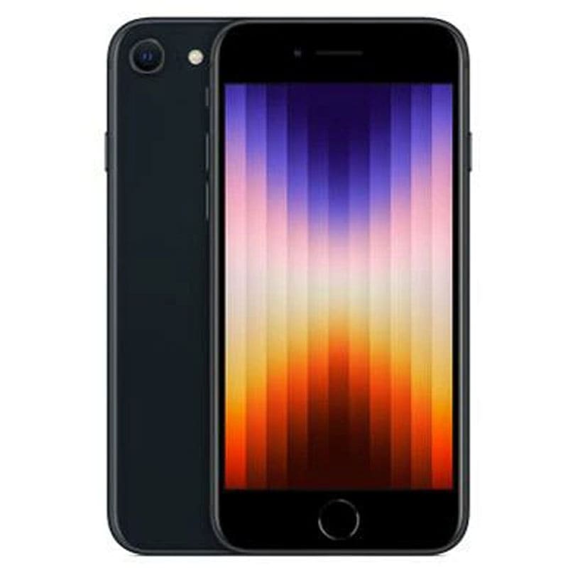 iPhoneSE（第3世代） 本体 SIMフリー 64GB 5G Touch ID 4.7型 デュアルeSIM ガラスフィルム特典 se3-64bk-b32h8